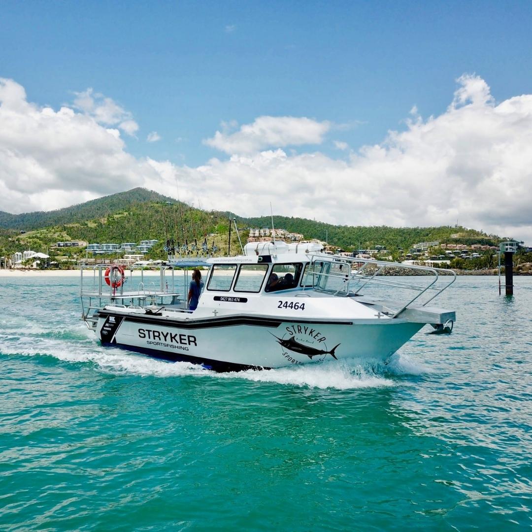 airlie beach fishing charters boat