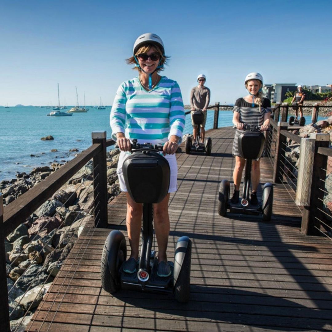 whitsunday segway tour smiling people