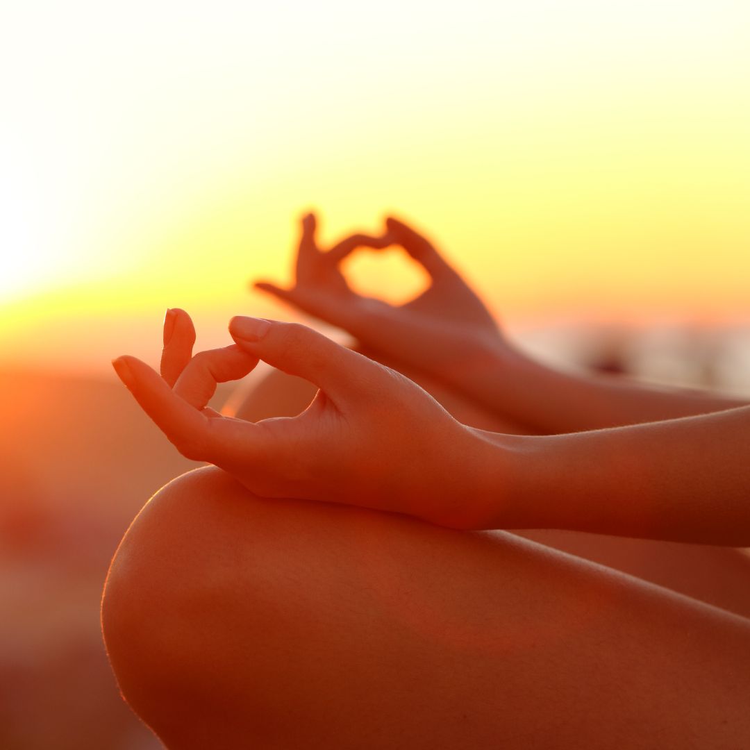 yoga and meditation session